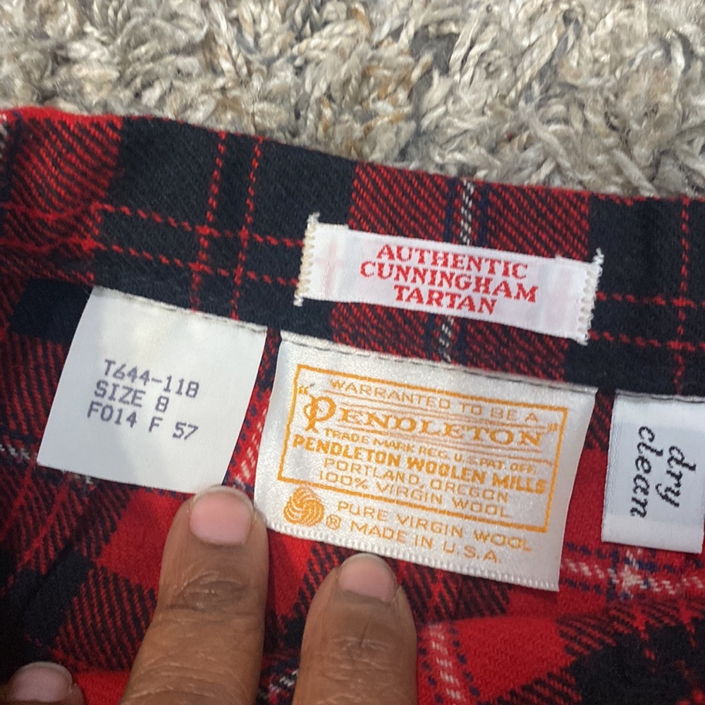 Pendleton 100% Wool Authentic Cunningham Tartan U… - image 2